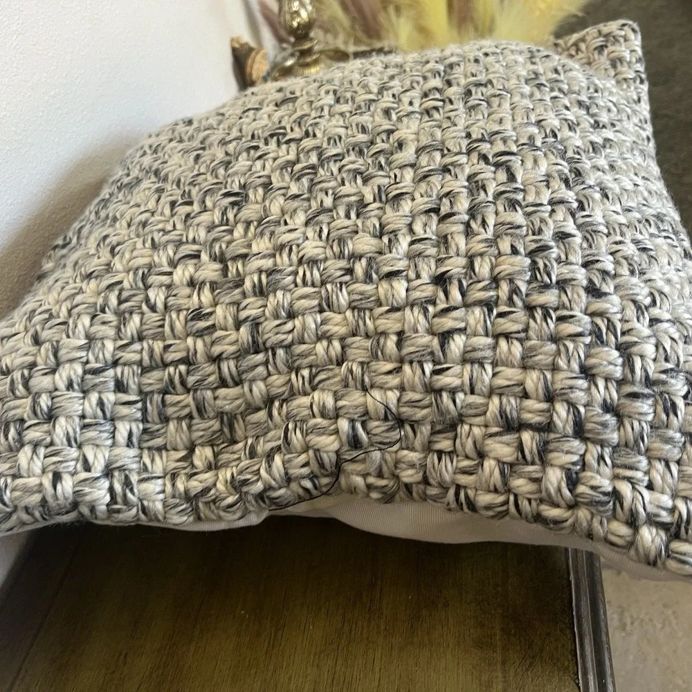 Basketweave Decorative Pillow cover 18